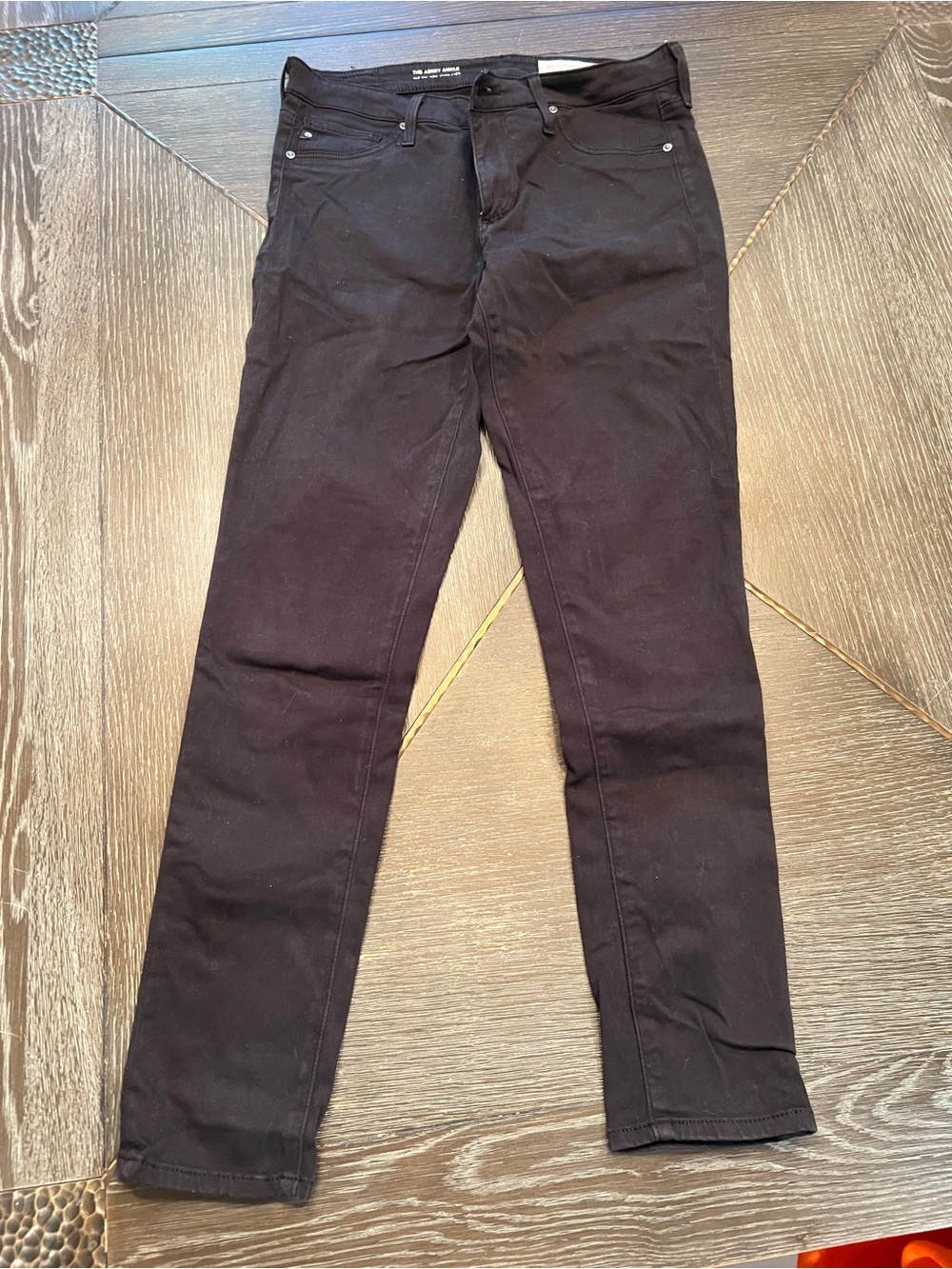 AG the abbey ankle Black Women's Slim Jeans
